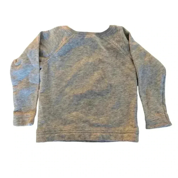 Carter's Girls 2-Piece Bear Fleece Cotton Top & Pant Set (24 Months) Gray - Picture 4 of 9